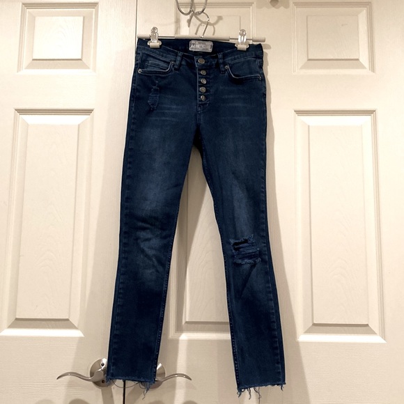 Free People skinny jeans, Sz 27 - Picture 1 of 4
